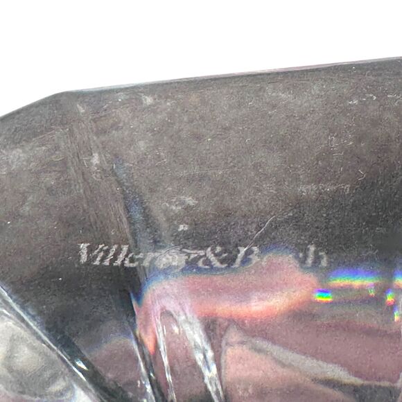 Villeroy & Boch Verdi Crystal Cascading Candlestick Candle Holders Clear Set 3 - Picture 4 of 7